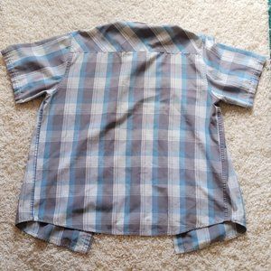 Horny Toad Mens Short Sleeve Button Down Shirt, Size: Medium